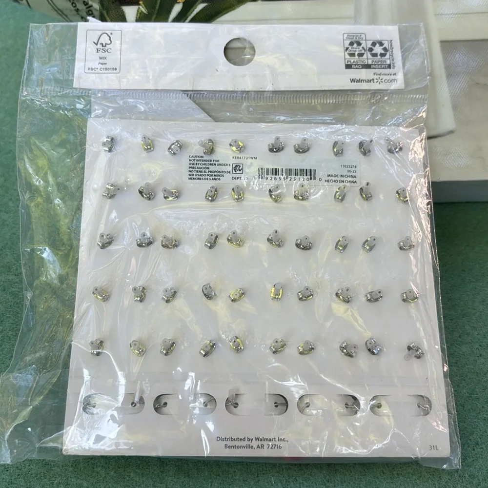 NWT Wonder Nation 30 pc Colorful Silver Pierced Earrings Set Floral Emoji Heart